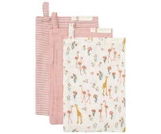 Little Dutch Washcloths Set `Blooming Safari´