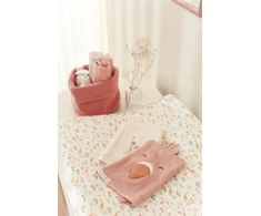 Little Dutch Washcloths Set Flamingo ´Blooming Safari`