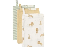 Little Dutch Washcloths Set `Safari Leo´