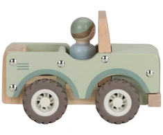 Little Dutch - drewniany samochodzik | Safari Friends FSC