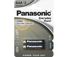 Panasonic Batteries Matsushita PANASONIC Everyday LR03EPS/2BP Elementai