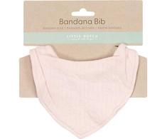Little Dutch Bryndáček bandana Pure Soft Rožinė