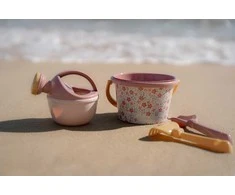 Rožinė Little Dutch Paplūdimio rinkinys iš 5 dalių ´Rožinė Flowers´