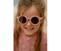 Rožinė Little Dutch Vaikiški akiniai nuo saulės ´Round Soft Rožinė´
