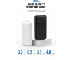 Powerbank Platinet MPB20W706W 20000m Ah Balta