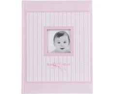 Nuotraukų rėmelis Poldom Albumas BB 10x15/200M Baby Mix, rožinė