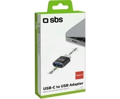 SBS Mobile SBS USB-C zu USB adapteris, juodas