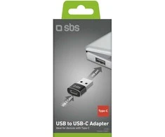USB adapteris SBS Mobile USB-C - USB Juodas (JAB-7206189)