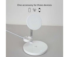 SBS Induktive 3-in-1 Įkrovimo stotelė 15W baltas