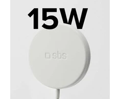 Įkroviklis indukcinė MagSafe SBS balta 15W #