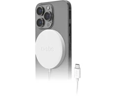 SBS belaidis įkroviklis „Magsafe 15W“, baltas