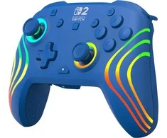Belaidis „Turtle Beach“ valdiklis „Afterglow Wave“ Nintendo Switch 2, mėlynas