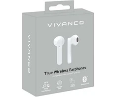 Vivanco belaidės ausinės Smart Air Pair, balta (60599)