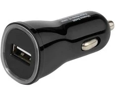 Vivanco car charger USB 2.1A, juodas (36256)