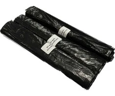 Higieniniai maišeliai šunų ekskrementams, juodi, HDPE, 200×280mm, 3 ritiniai (iš viso 150 vnt.)