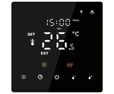 Elektroninis programuojamas termostatas Feelspot WTH22.16 NEW Juodas, WiFi, Tuya