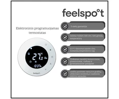 Elektroninis programuojamas termostatas (termoreguliatorius) Feelspot WTH93.36