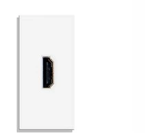 HDMI lizdas Feelspot, baltas