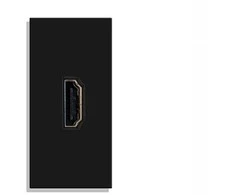 HDMI lizdas Feelspot, juodas