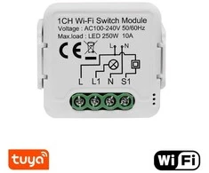 Išmanusis jungiklio modulis Feelspot FS-SM03W, WiFi Tuya
