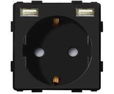 Kištukinis lizdas su USB Feelspot
