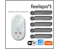 Kištukinis Wi-Fi termostatas Feelspot WH22.09 Tuya