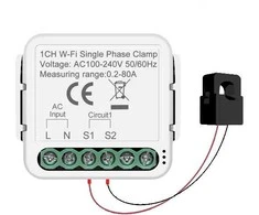 Nepriskirta Energijos matavimo modulis Feelspot FS-PMM01W WiFi, Tuya