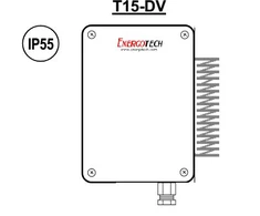Nepriskirta Pramoninis neprogramuojamas termostatas (termoreguliatorius) T15-DV, IP55 klasė