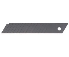 Atsarginės juodos geležtės "SK2" 18 x 0.5 mm 10vnt. 15 nulaužimų FESTA 16063