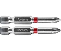 Atsuktuvų antgalis PH1 x 50 mm S2 2 vnt. FORTUM 4741211