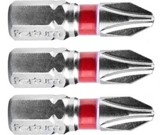 Atsuktuvų antgalis PH2 x 25mm S2 3vnt. FORTUM 4741202