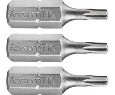 Atsuktuvų antgalis T10 x 25 mm S2 3vnt. FORTUM 4741410