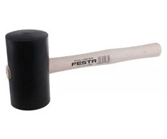 Guminis plaktukas su mediniu kotu Ø95mm 44 cm 2kg FESTA 19248