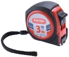 Gumuota ruletė 3 m x 19 mm EXTOL PREMIUM 8821033