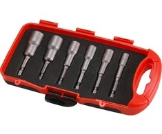 Magnetinių galvučių komplektas 65 mm 6-7-8-10-12-13 mm 6 vnt. EXTOL PREMIUM 8819630