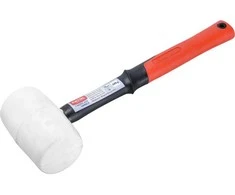 Neatšokantis guminis plaktukas su plastmasine rankena, baltas 680 g EXTOL PREMIUM 8811114