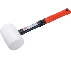 Neatšokantis guminis plaktukas su plastmasine rankena, baltas 910 g EXTOL PREMIUM 8811115