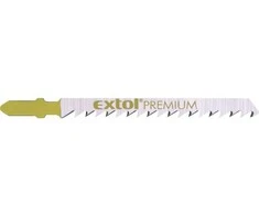 Pjūkliukai el. siaurapjūkliui, medžiui, 5 vnt. 75 mm, laikiklis BOSCH tipo, HCS EXTOL PREMIUM 8805007