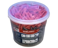 Plytelių išlyginimo sistema 100+300vnt. 1,5mm EDELMAX 1624