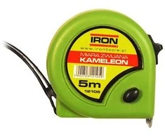 Ruletė 5 m x 16 mm IRON 12105