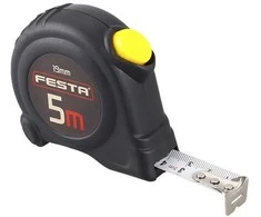 Ruletė "autostop" 5 m x 19 mm FESTA 11335