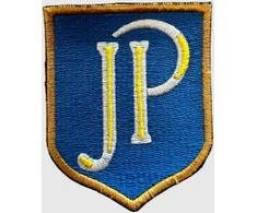 Kretingos Jurgio Pabrėžos universitetinė gimnazijos emblema, EMBLEMA: Emblema su prisiuvimu