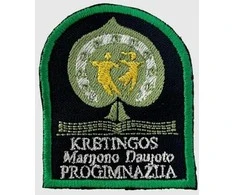 Kretingos Marijono Daujoto progimnazijos emblema, EMBLEMA: Emblema