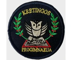 , EMBLEMA: Emblema su prisiuvimu
