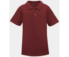 Mokyklines Uniformos Bordo polo marškinėliai, Marškinėlių dydžiai: 6