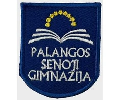 Palangos senosios gimnazijos emblema, EMBLEMA: Emblema su prisiuvimu