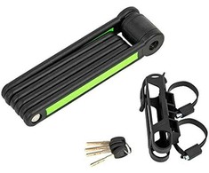 Dviračio spyna Author Aul FlexGuard-6 l.840 mm, juoda/žalias