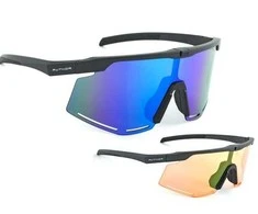 Author Sunglasses ZX8 Oranžinis 65 &amp; BlueRevo 13 (pilkas-matt)
