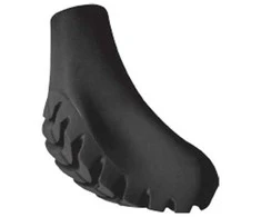 Gabel Šiaurietiško ėjimo lazdų antgaliai Walking Pad XXL Hard 05/27, juodi