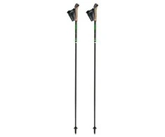 Gabel FLD Carbon Sulankstomos bėgimo ir šiaurietiškojo ėjimo lazdos, 120 cm, juodos